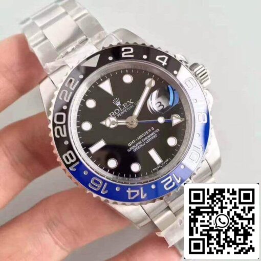 Rolex GMT-Master II 116710BLNR Noob Factory 1:1 Best Edition Swiss ETA2836-2 - 이미지 8