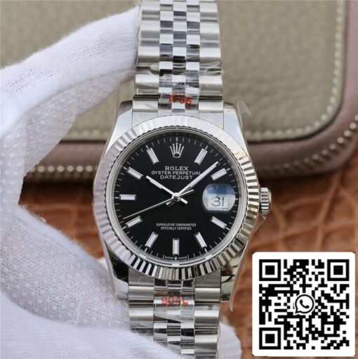 Rolex Datejust M126234-0015 1:1 Best Edition GM Factory Black Dial