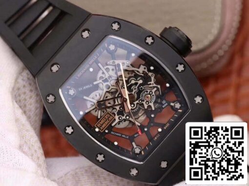 Richard Mille RM035 KV Factory 1:1 Best Edition Swiss ETA8215 - Image 9