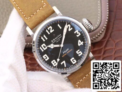 Zenith Pilot 03.2430.3000/21.C738 XF Factory 1:1 Best Edition Swiss ETA2824-2 – Bild 7