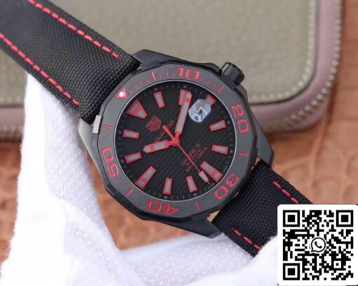 Tag Heuer Aquaracer WAY208C.RHZ4937 1:1 Best Edition V6 Factory Black Dial Swiss - 이미지 9