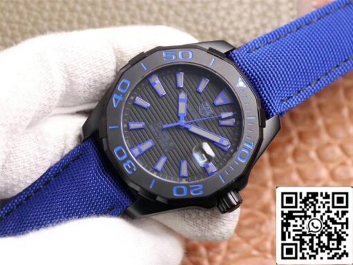 Tag Heuer Aquaracer WAY208C.RHZ4752 1:1 Best Edition V6 Factory Black Dial - 이미지 9