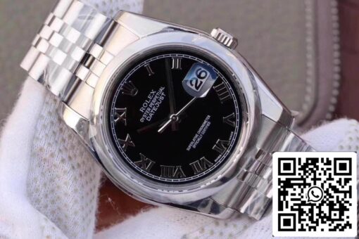 Rolex Datejust 36mm 116234 AR Factory 1:1 Best Edition Swiss ETA3135 Black Dial – Image 2