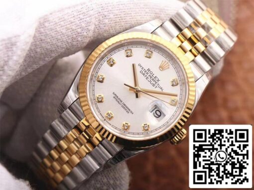 Rolex Datejust 126233 1:1 Best Edition EW Factory White Dial Swiss ETA3235 – Bild 9