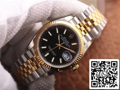 Rolex Datejust 126233 1:1 Best Edition EW Factory Black Dial Swiss ETA3235 - Image 8