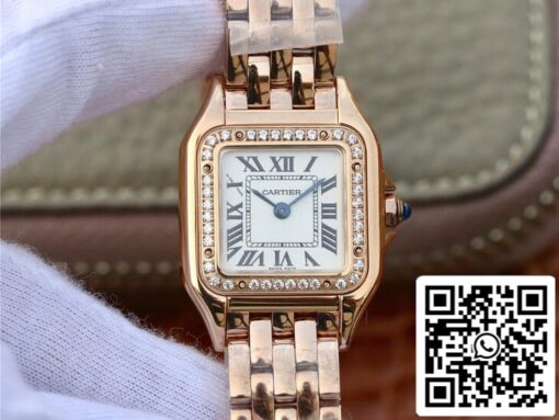 Panthere De Cartier WJPN0008 1:1 Best Edition 8848 Factory White Dial