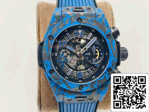 Hublot BIG BANG 1:1 Best Edition HB Factory Carbon Fiber Blue Case