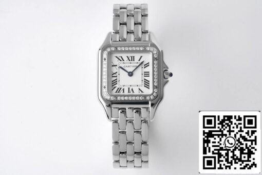 Panthere De Cartier W4PN0008 27MM 1:1 Best Edition BV Factory White Dial