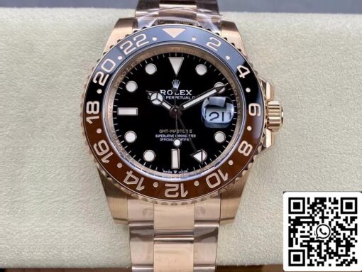 Rolex GMT Master II M126715CHNR-0001 1:1 Best Edition C+ Factory Black Dial