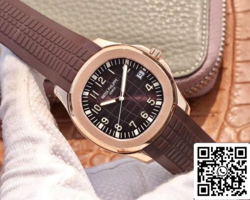 Patek Philippe Aquanaut 5167R-001 40mm 1:1 Best Edition ZF Factory Rose Gold - immagine 9