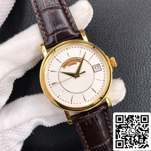 Patek Philippe Calatrava 5153R-001 1:1 Best Edition ZF Factory Gold Case - Image 9