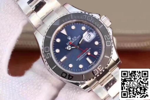 Rolex Yacht-Master 116622LN EW Factory 1:1 Best Edition Swiss ETA3135 Blue Dial - immagine 7