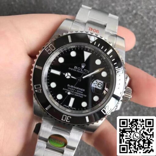 Rolex Submariner 116610LN 1:1 Best Edition Noob Factory V12 Black Dial - immagine 8