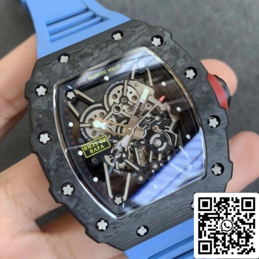 Richard Mille RM35-02 1:1 Best Edition KV Factory V3 Carbon Fiber Case - immagine 9