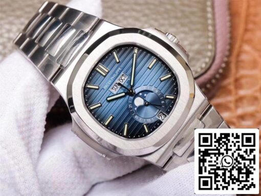 Patek Philippe Nautilus 5726/1A-014 1:1 Best Edition PF Factory Blue Dial Swiss ETA324 – Image 3