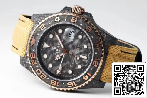 Rolex GMT-MASTER II Diw 1:1 Best Edition Yellow Fabric Strap - 이미지 9