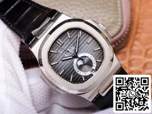 Patek Philippe Nautilus 5726A-001 1:1 Best Edition PF Factory Black Strap Swiss ETA324 – Image 3