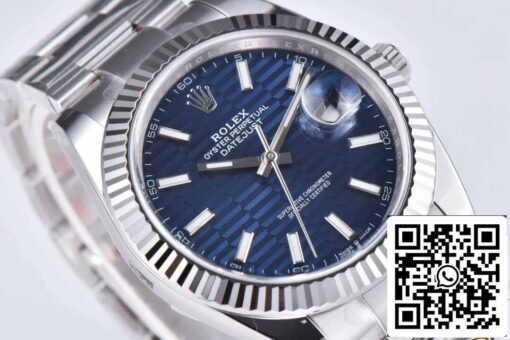 Rolex Datejust 41MM M126334-0031 1:1 Best Edition Clean Factory Blue Dial - immagine 8