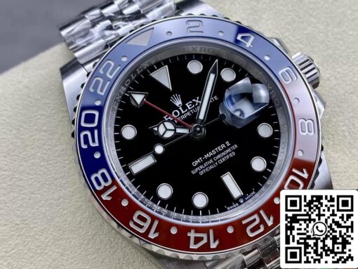 Rolex GMT Master II M126710BLRO-0001 1:1 Best Edition C+ Factory Steel Strap - Image 8