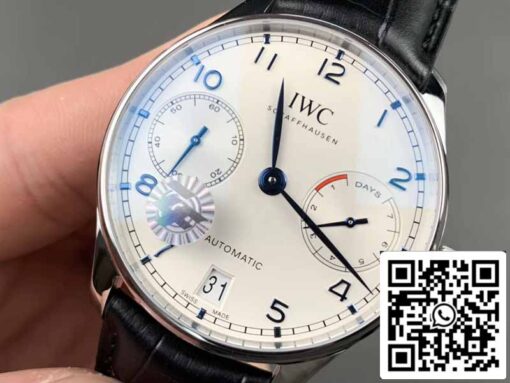 IWC Portugieser IW500705 1:1 Best Edition ZF Factory V5 White Dial Swiss ETA52010 - Image 8