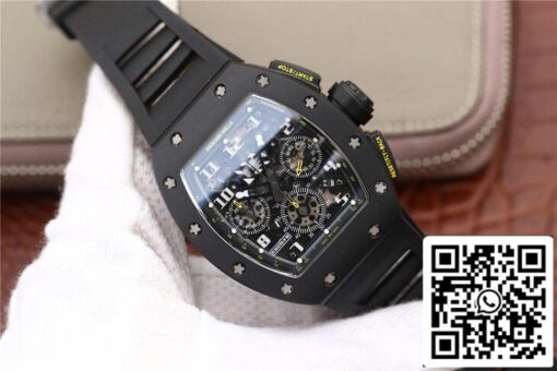 Richard Mille RM-011 1:1 Best Edition KV Factory Black Strap – Image 2