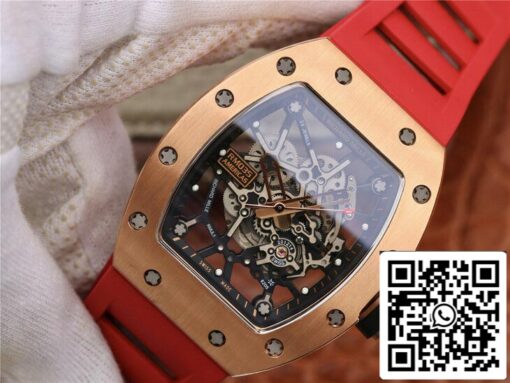 Richard Mille RM035 Americas KV Factory 1:1 Best Edition Rose Gold - immagine 9