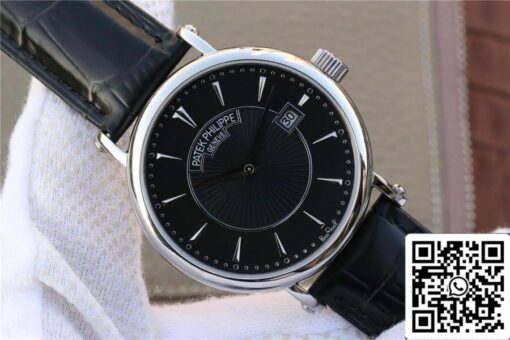 Patek Philippe Calatrava 5153G-001 1:1 Best Edition ZF Factory Black Dial - Image 7