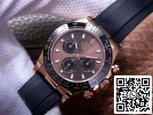 Rolex Daytona M116515LN-0041 1:1 Best Edition Noob Factory Chocolate Dial Swiss ETA4130 - Image 15