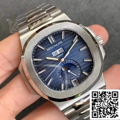 Patek Philippe Nautilus 5726/1A-014 1:1 Best Edition GR Factory Blue Dial – Image 8