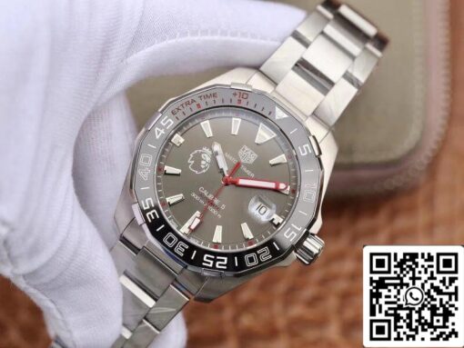 Tag Heuer Aquaracer Calibre 5 English Premier League Limited 43mm Mechanical Watches 1:1 Best Edition Swiss ETA2824-2 25J — изображение 8