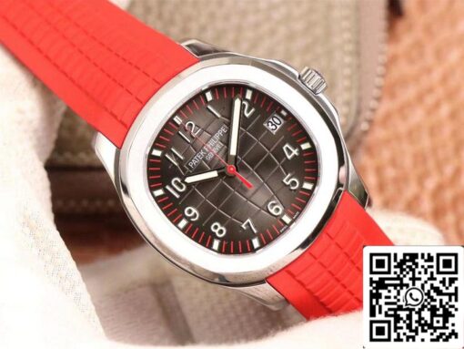 Patek Philippe Aquanaut 5167A-012 1:1 Best Edition ZF Factory Gray Dial Swiss ETA324 - Imagen 8