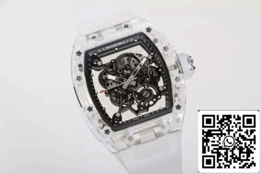 Replica Richard Mille RM055  Best Edition RM Factory Transparent Skeleton Dial - 이미지 2