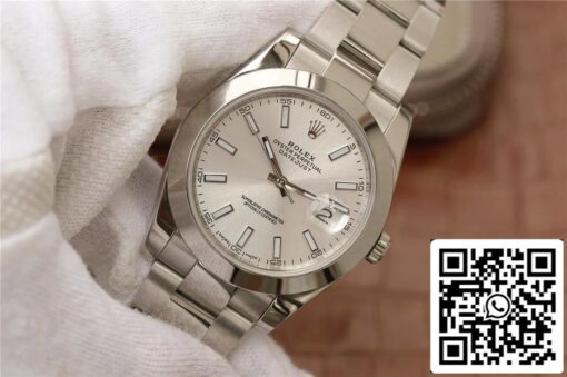 Rolex Datejust M126300-0005 1:1 Best Edition EW Factory White Dial - Imagen 2