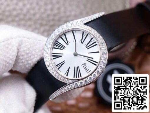 Piaget Limelight Gala G0A42150 1:1 Best Edition ZF Factory White Gold Diamond Swiss Quartz Movement – Bild 9