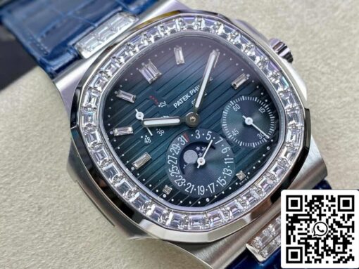 Patek Philippe Nautilus 5724G-001 1:1 Best Edition GR Factory Blue Strap - Image 8