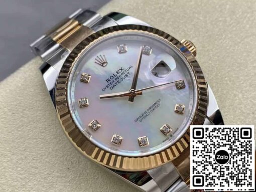 Rolex Datejust 41MM M126331-0013 1:1 Best Edition Clean Factory Diamond Dial - immagine 8