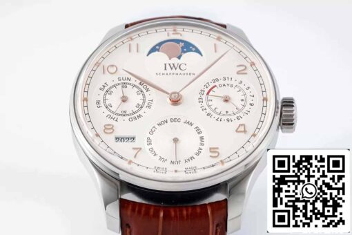 IWC Portuguese Perpetual Calendar IW503307 1:1 Best Edition APS Factory White Dial — изображение 9