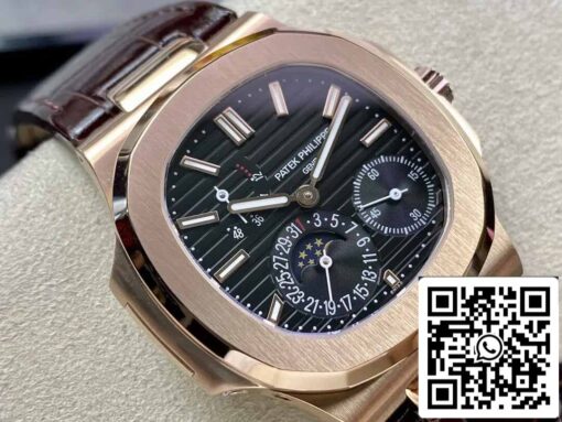 Patek Philippe Nautilus 5712 1:1 Best Edition GR Factory Leather Strap - Image 2