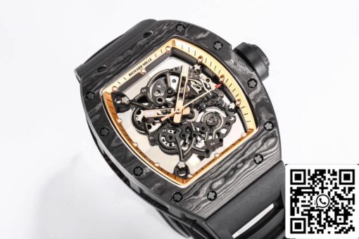 Richard Mille RM055 NTPT 1:1 Best Edition BBR Factory Carbon Fiber Dial - Image 9