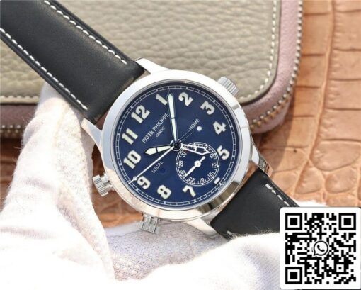 Patek Philippe Calatrava 5524G-001 1:1 Best Edition GR Factory Blue Dial - Image 9