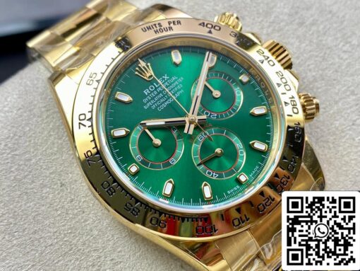 Rolex Daytona M116508-0013 1:1 Best Edition BT Factory Green Dial — изображение 8