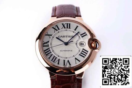 Replica Ballon Bleu De Cartier 42MM WGBB0030  AF Factory Rose Gold Case - Image 2