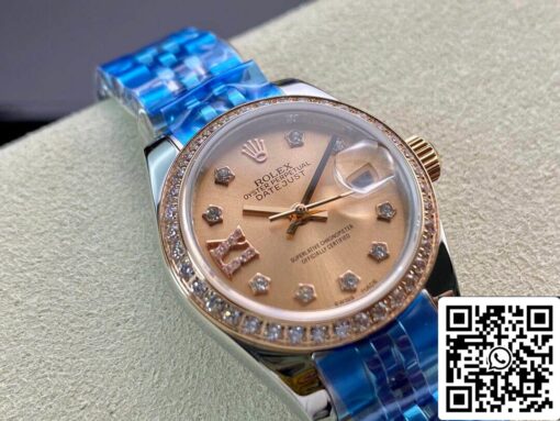 Rolex Datejust 28MM 1:1 Best Edition BP Factory Diamond Bezel - Image 9