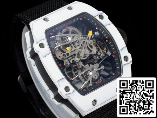 Richard Mille RM27-02 Rafael Nadal Tourbillon 1:1 Best Edition RM Factory Black Strap — изображение 9