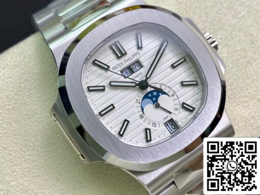 Patek Philippe Nautilus 5726/1A-010 1:1 Best Edition PPF Factory White Dial – Image 8