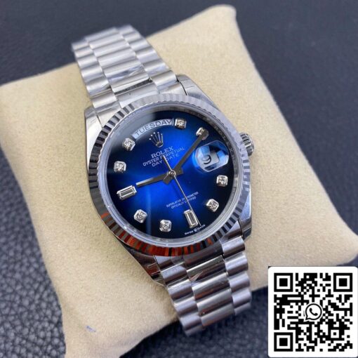 Rolex Day Date M128239-0023 1:1 Best Edition EW Factory Gradient Blue Dial - Image 9