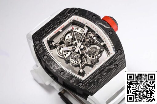 Richard Mille RM-055 1:1 Best Edition BBR Factory Carbon Fiber Case - Image 9