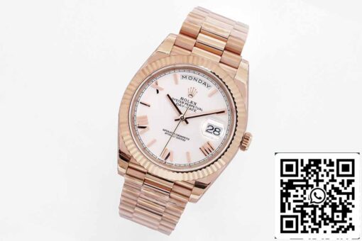 Rolex Day Date M228235-0032 1:1 Best Edition EW Factory White Dial - Image 9