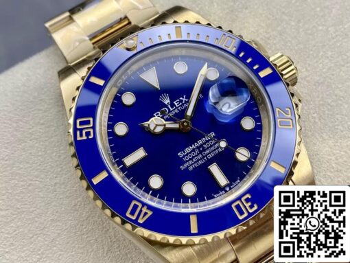 Rolex Submariner M126618lb-0002 41MM 1:1 Best Edition Clean Factory Blue Bezel - immagine 8