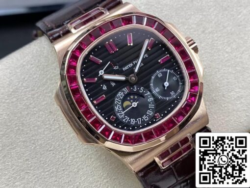 Patek Philippe Nautilus 5724 1:1 Best Edition GR Factory Rose Gold Case - Image 6